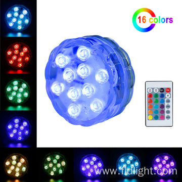 Led Underwater Light Submersible Led Light Remote Controlled